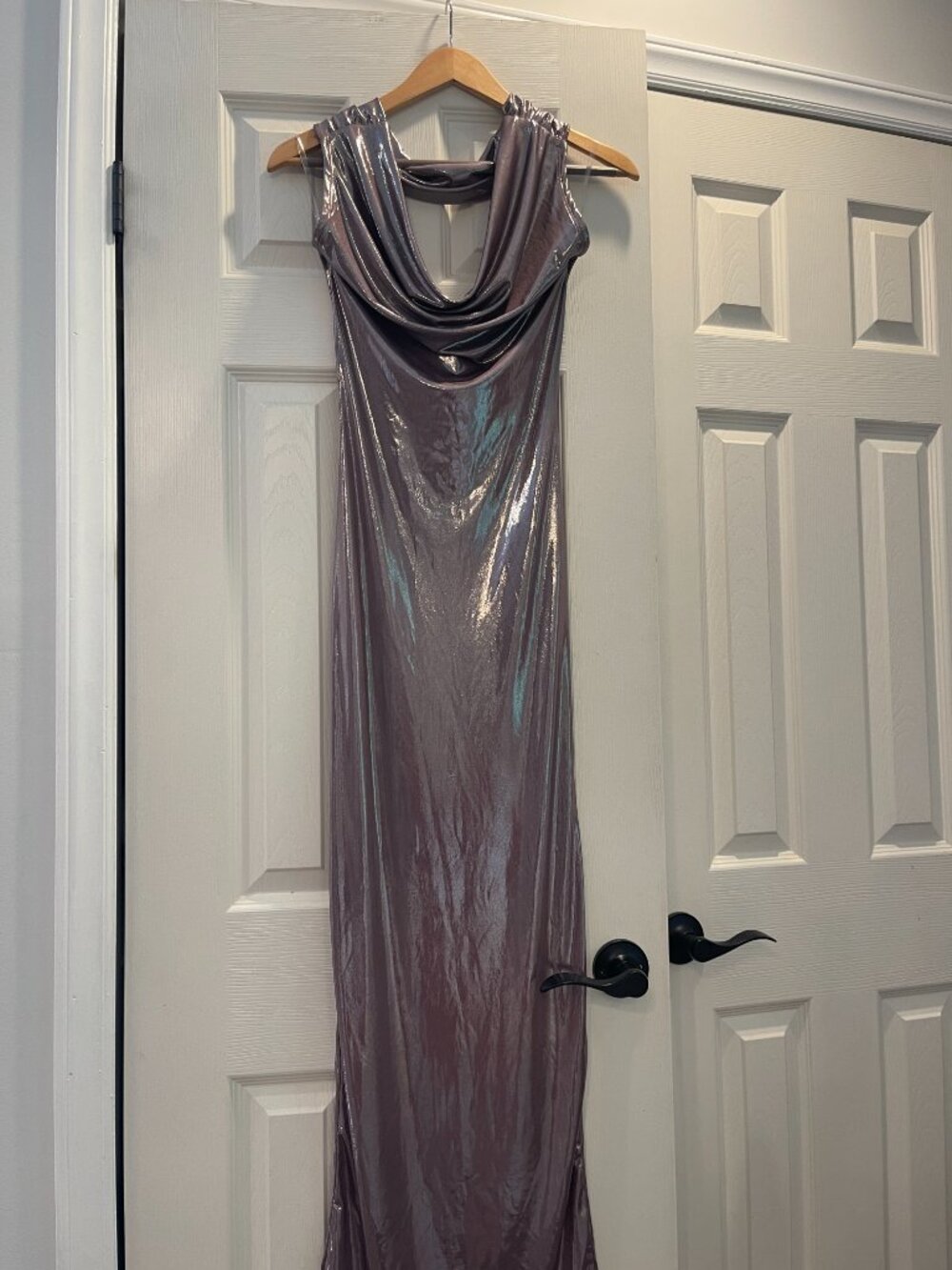 K TOO Metallic Strapy Dress - Size Small